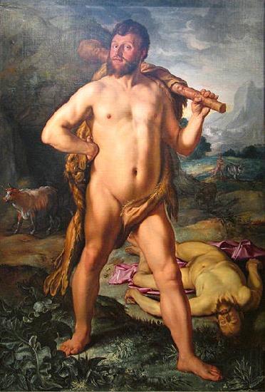 Hendrick Goltzius Hercules and Cacus France oil painting art